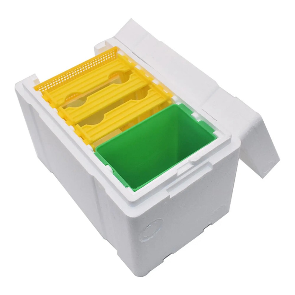 Queen Bee Breeding Box Bee Mating Box Foam BeeHive Box Beekeeper Pollination Box