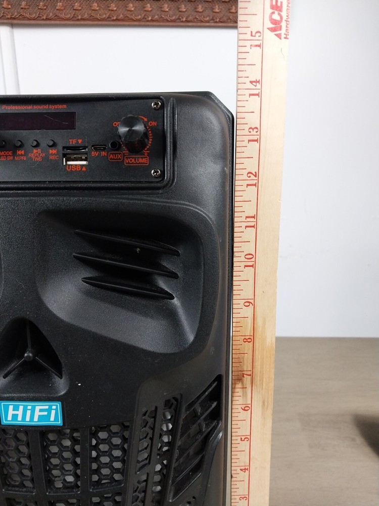 Aesackir Bluetooth Speaker Lights Up No Mic. or Remote TESTED Lights Work