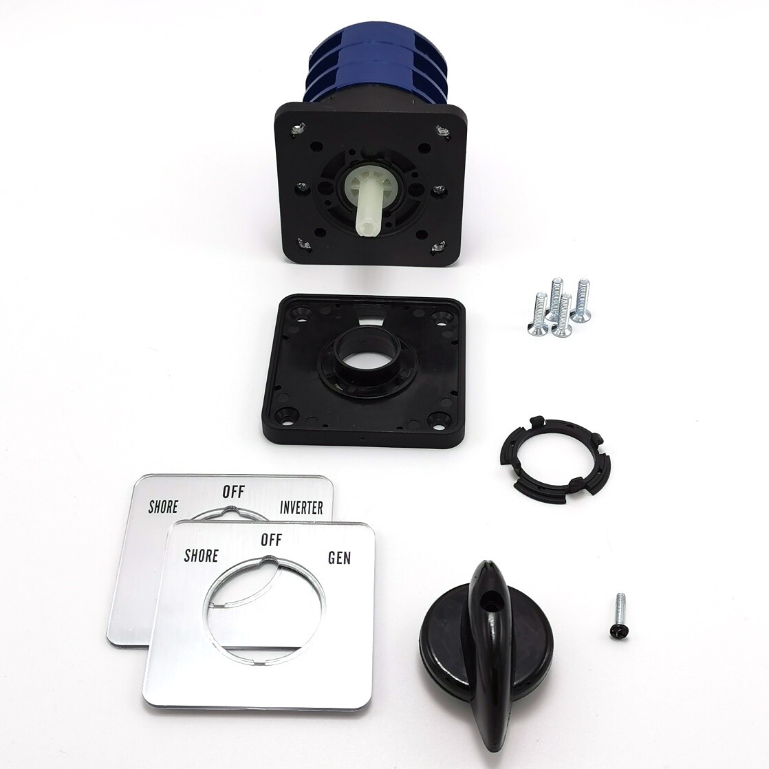 50 Amp Power Selector, Shore-Off-Gen Rotary Switch for RV,Motorhome,Truck,Boat