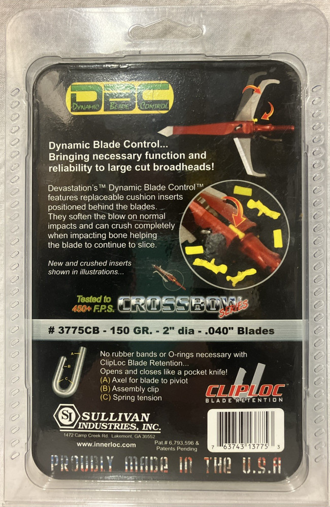 Innerloc Crossbow Series 150g Devastation 3 pk (#3775CB)
