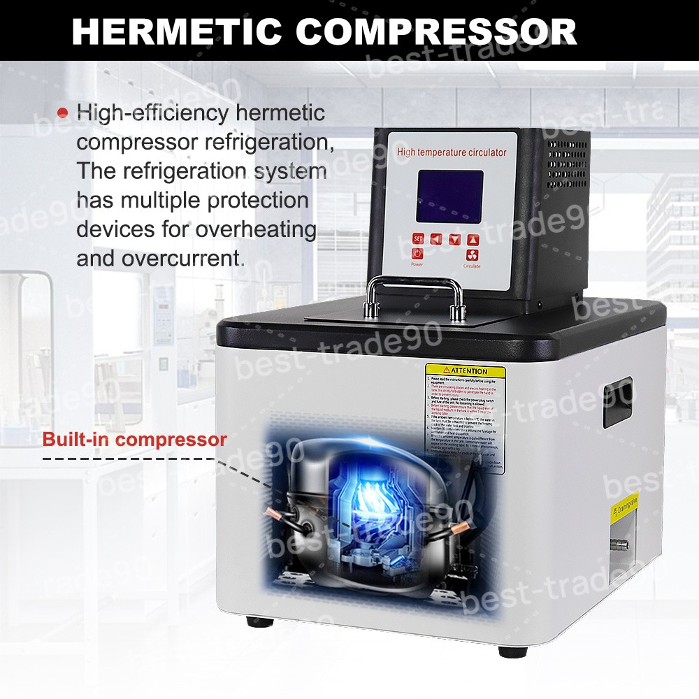 6L High-Temperature Circulating Oil Bath High Precision Thermostatic Circulator