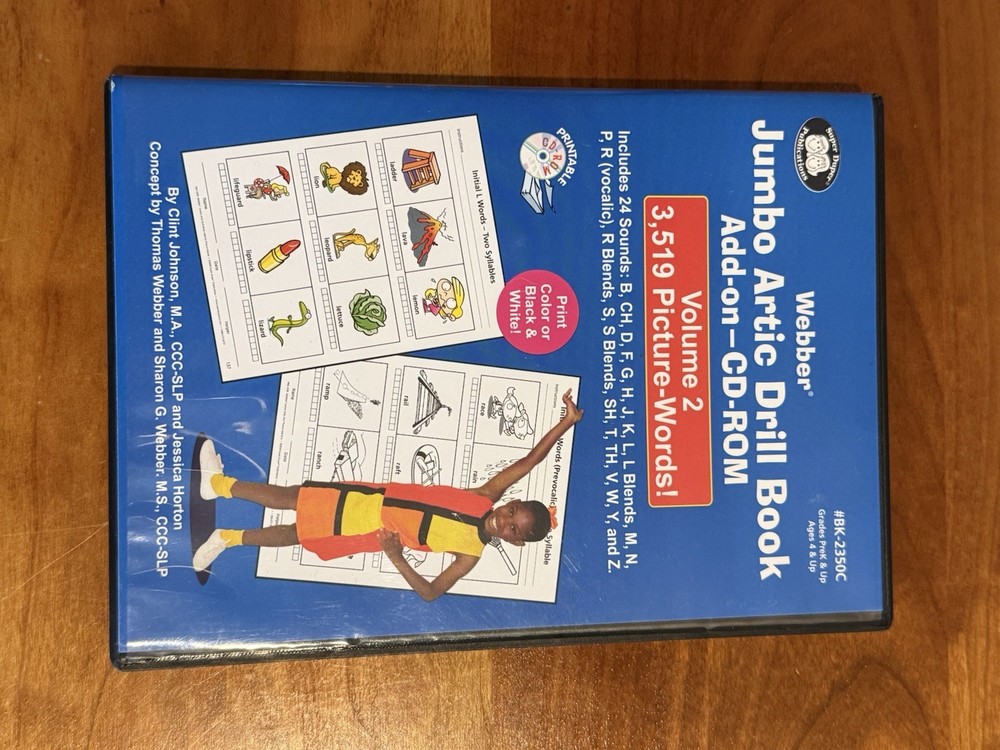 Webber Jumbo Artic Drill Book Add-on CD-ROM excellent condition exceptional
