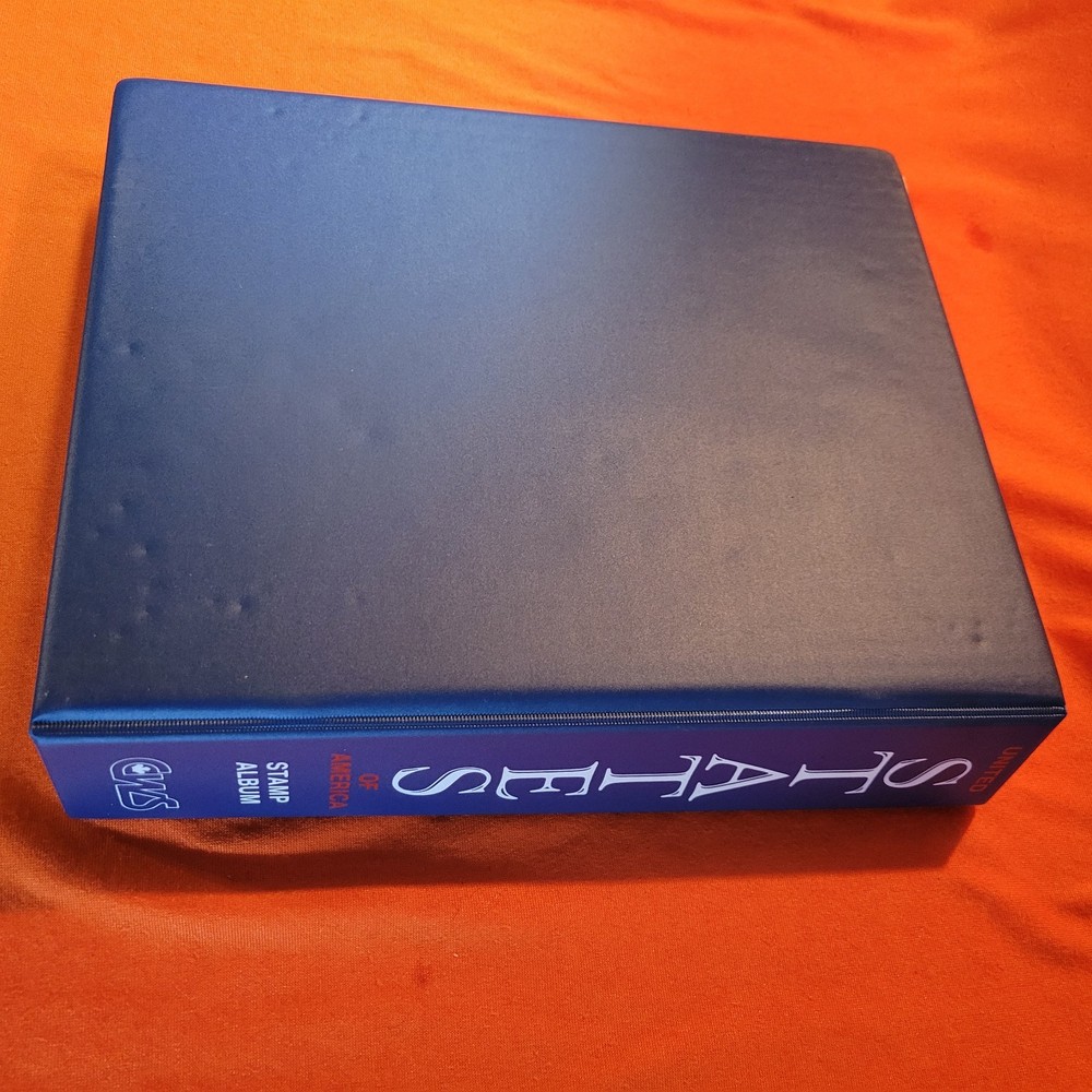 Vintage United States Postage Stamp Collection Album 1847 - 1989, CWS