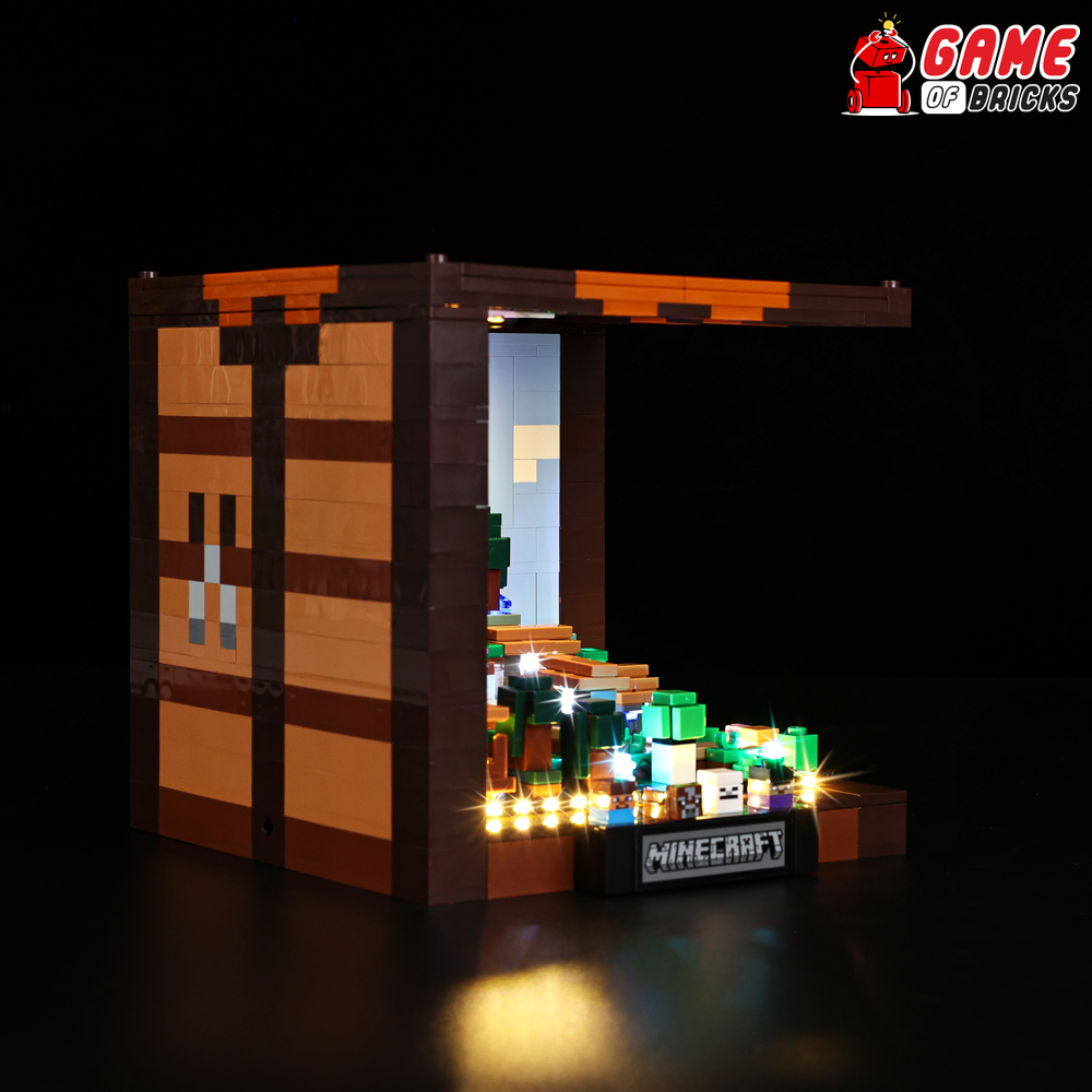 LED Light Kit for The Crafting Table - Compatible with LEGO® 21265 Set