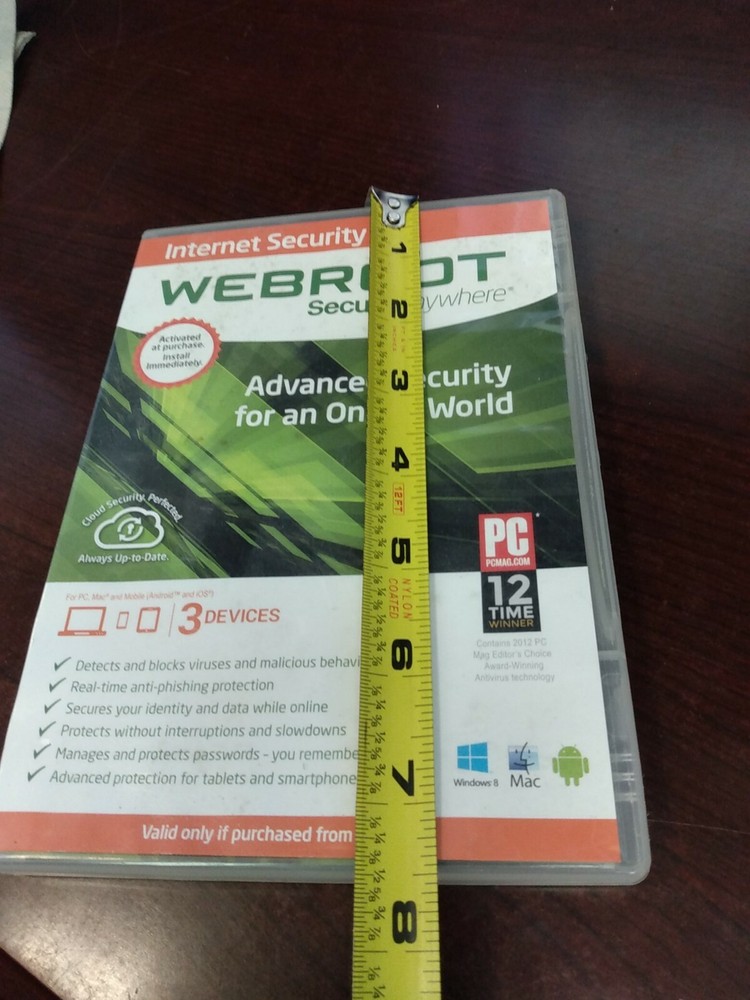 Webroot Secure Advanced security for an online world. (Cm)