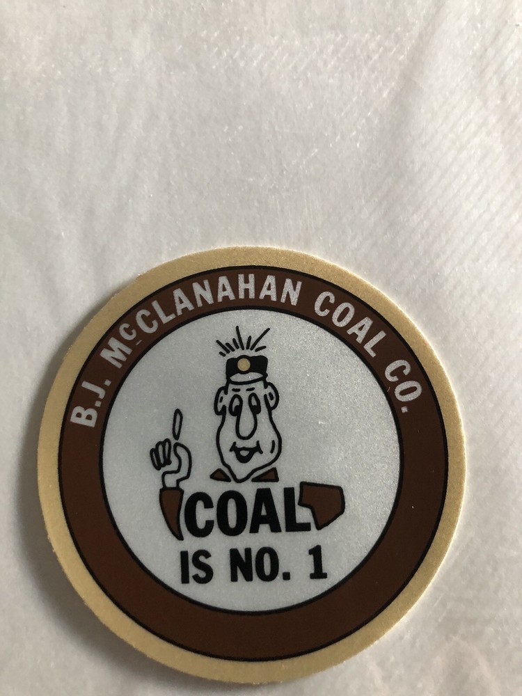 coal mining stickers nice older coal company