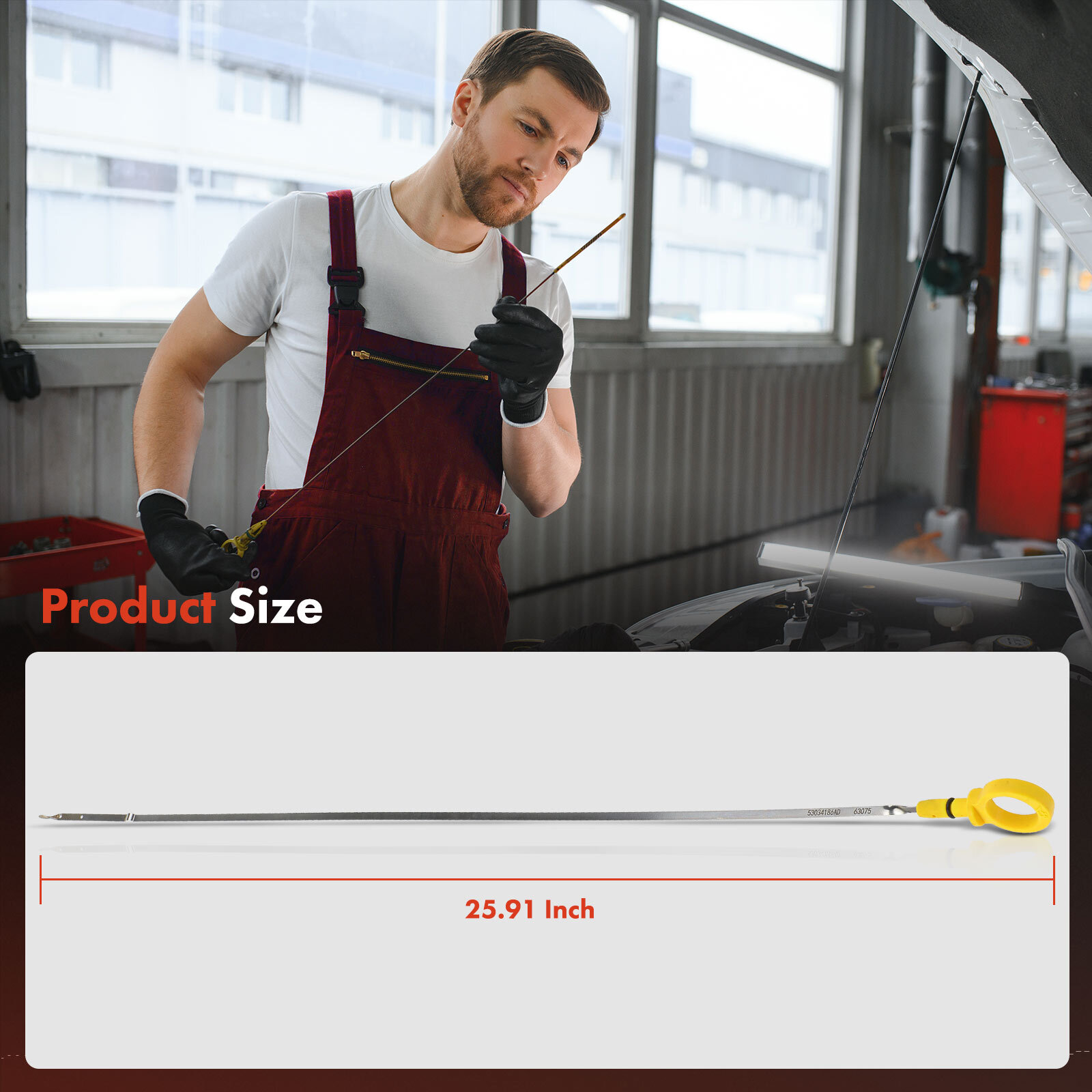 Engine Oil Level Dipstick for Jeep WK2 Grand Cherokee Dodge Durango 11-15 5.7L