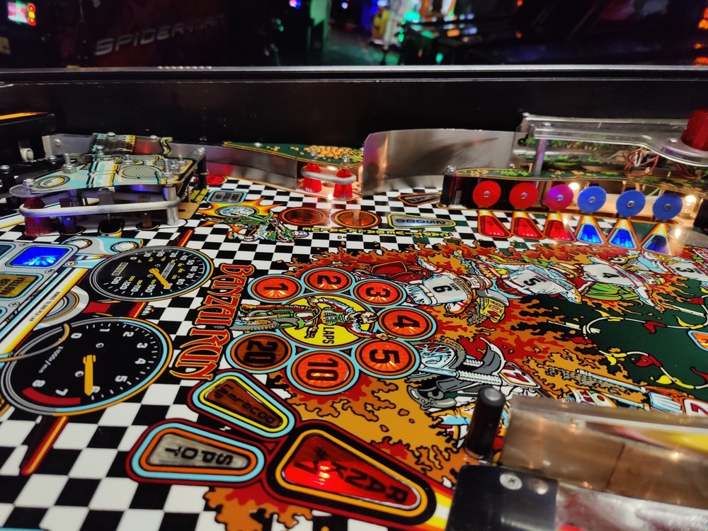 BANZAI RUN Pinball Machine - Williams 1988 - 2797