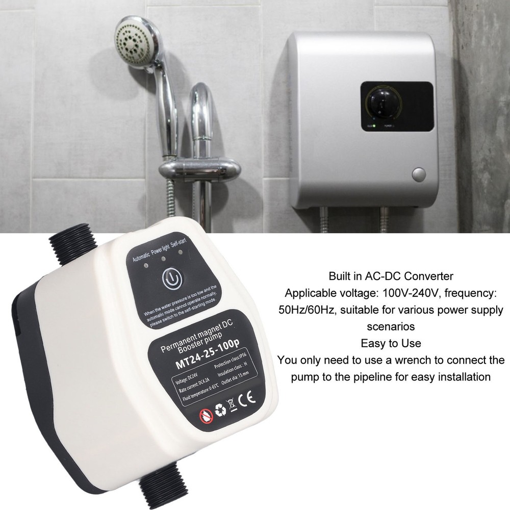 Pump 100W 24V 25L Full Automatic Intelligent Sensing Quiet Boost Pump
