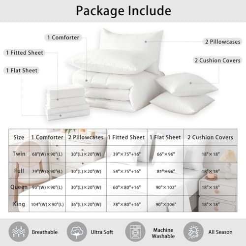 Victorian Decor Western Size Comforter Set with Sheets - Damask 7 King Red