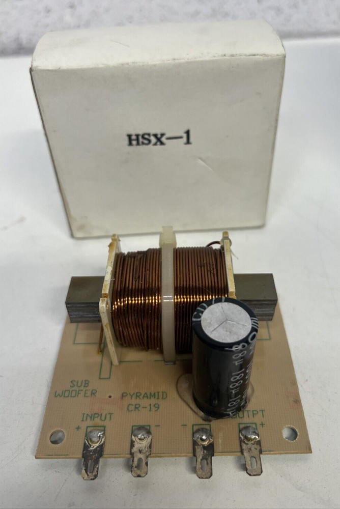 HSX-1,  1-Way Crossover Filter subwoofer 8 ohms 100 Watts