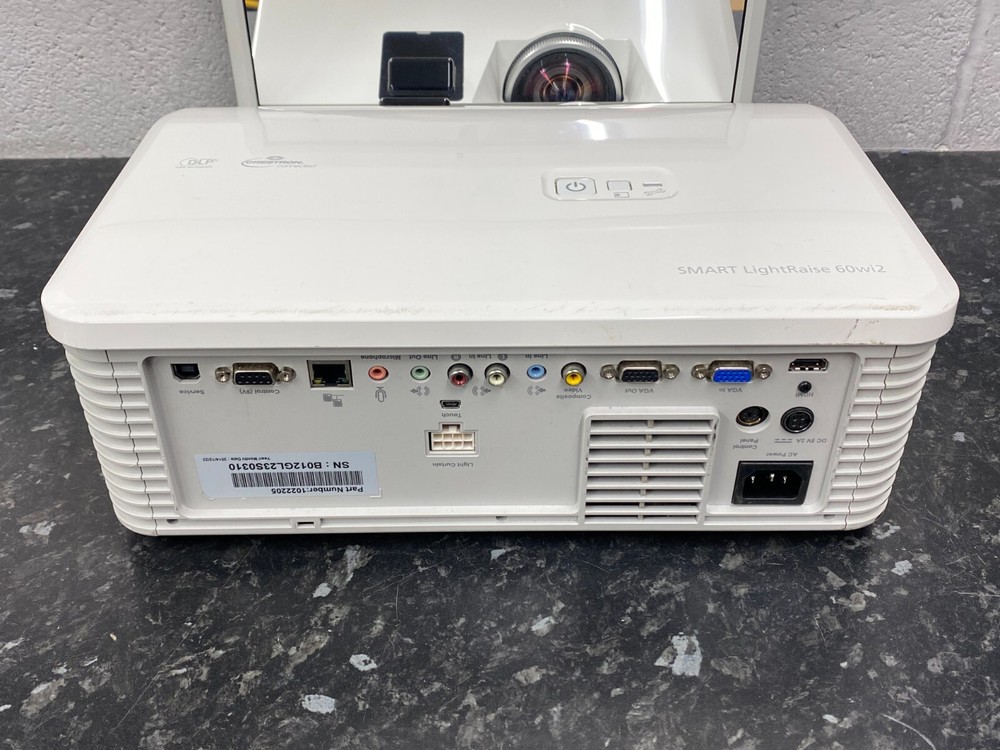 Smart Light Raise 60WI2 Projector WORKING, NO REMOTE VGA, HDMI Grade B EC0902