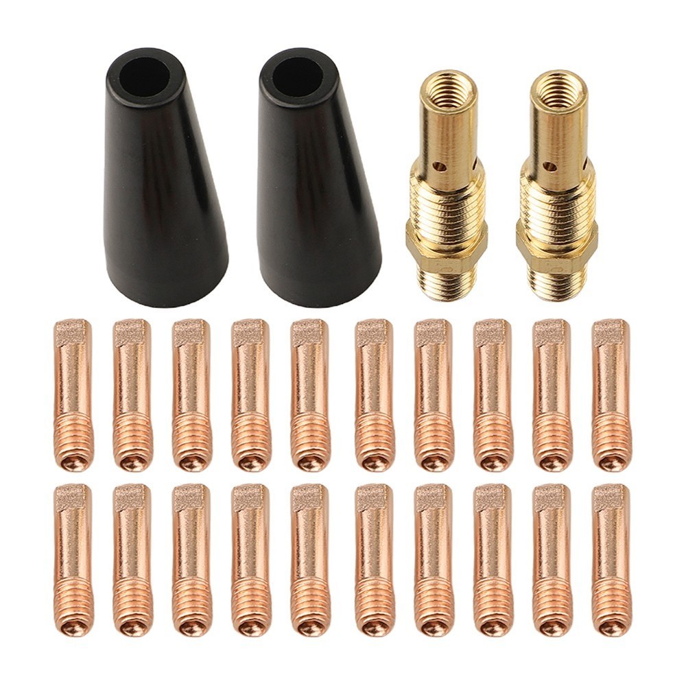 Complete For MIG Welding Nozzle Kit 24PCS with Tips for Multiple Models