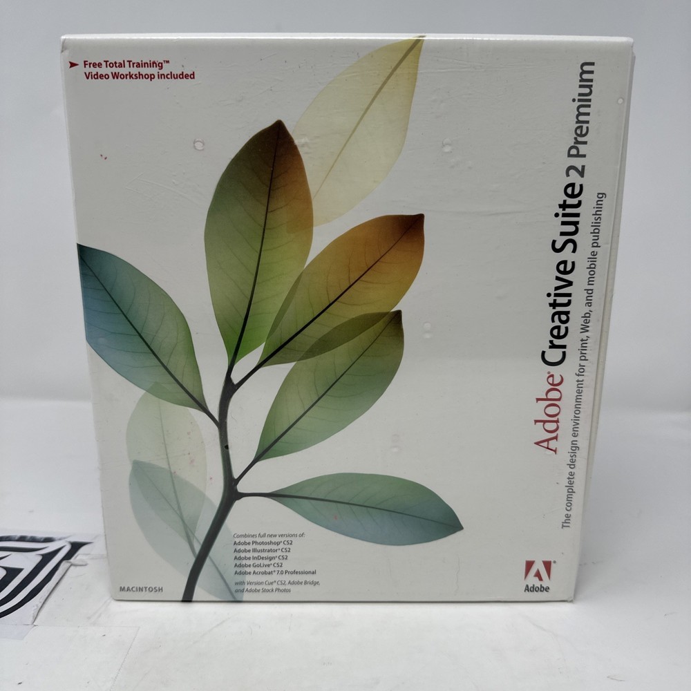 Adobe Creative Suite 2 Premium 18040290 MAC Edition - Sealed