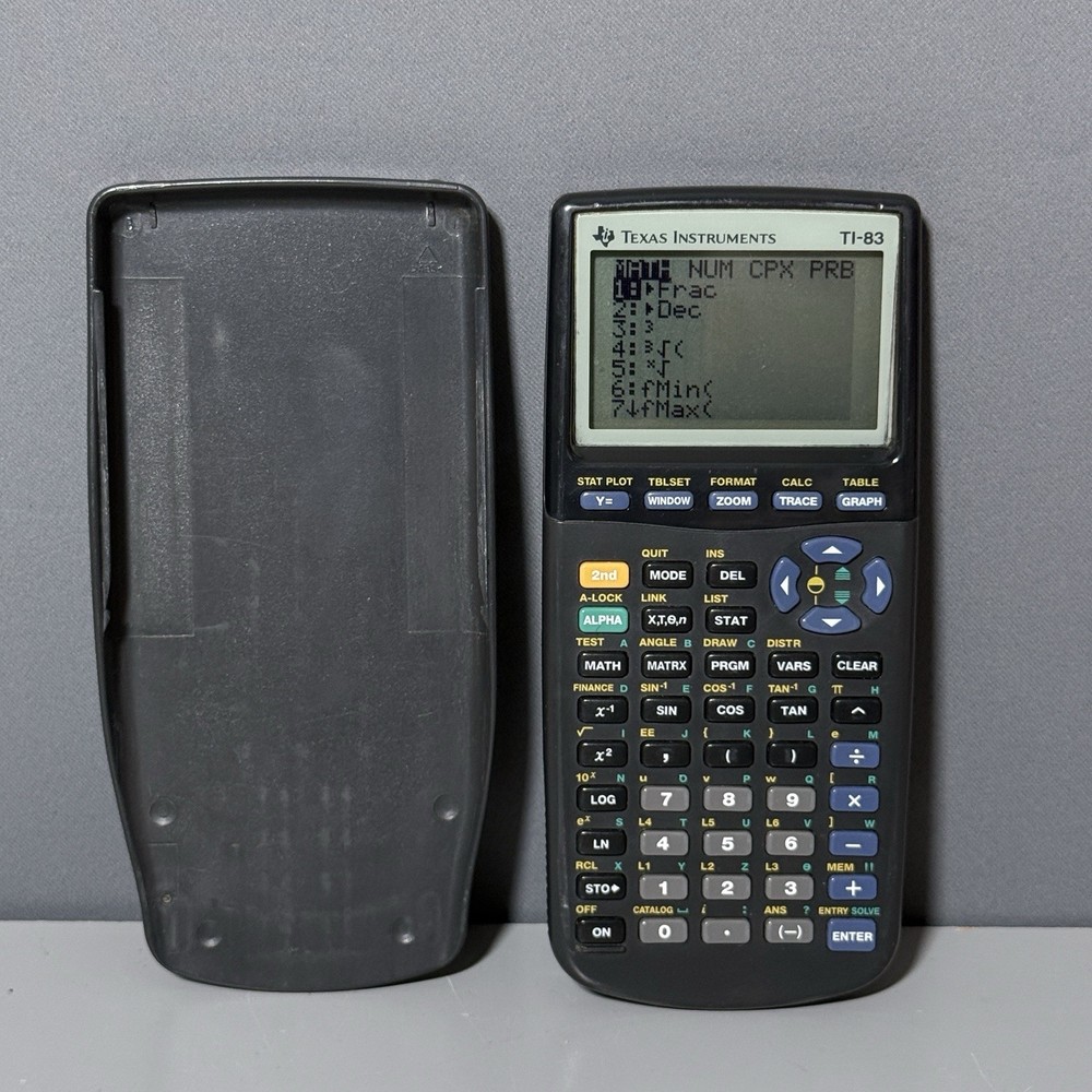 Texas Instruments TI-83 Handheld Graphing Calculator