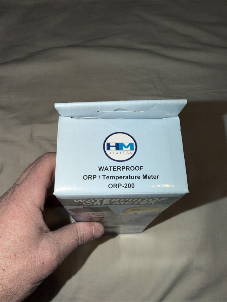 HM Digital ORP-200 Waterproof Professional ORP/Temp Meter New