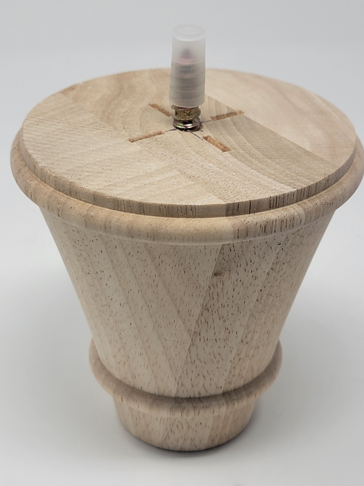 Unfinished Bun Feet Sofa Furniture 5 Inch Set of 4 Maple Wood Bun Feet Tapered