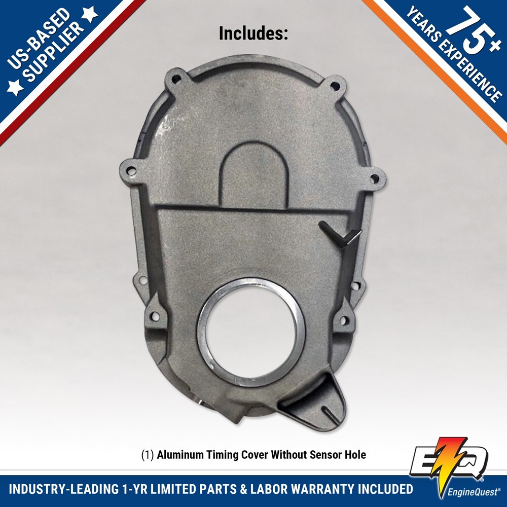 Chevrolet 7.4L & 8.2L 454 & 502 CID Timing Cover Without Sensor Hole