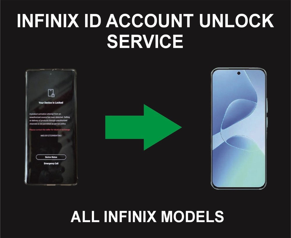 Infinix ID Account Remove, Unlock, All Infinix Models