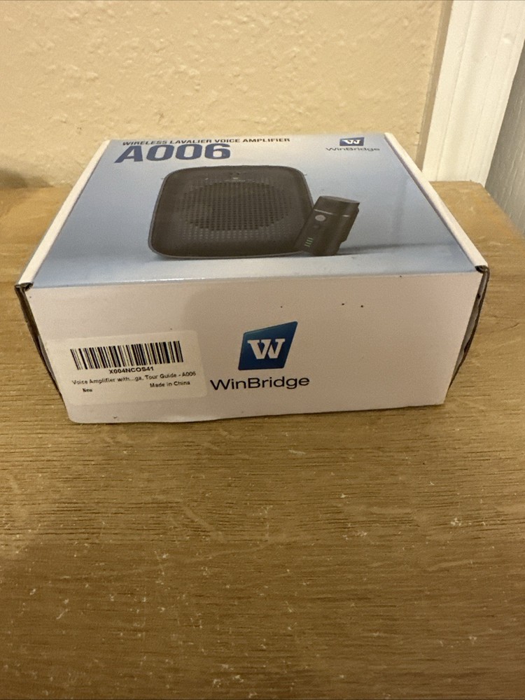 WinBridge A006 Wireless Lavalier Mic Voice Amplifier
