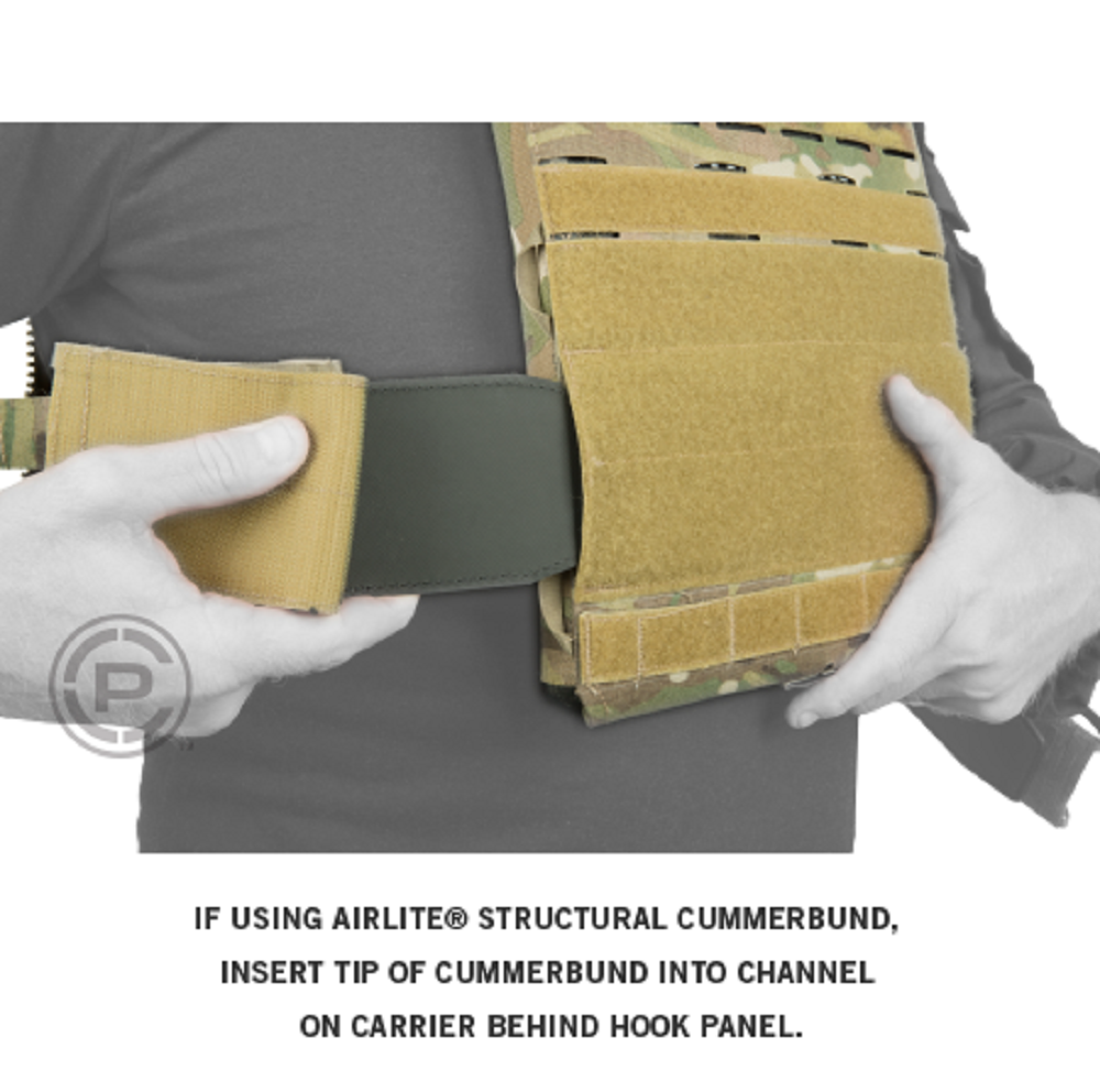 Crye Precision AirLite SPC Structural Plate Carrier - Black - Large