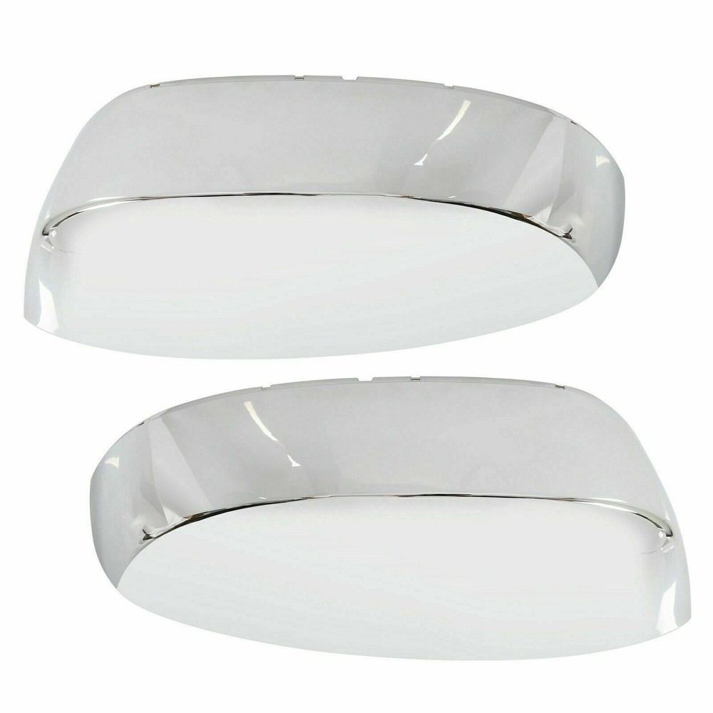 For Chevy Silverado GMC Sierra Yukon 07-14 Chrome Mirror Cover Caps Replacement