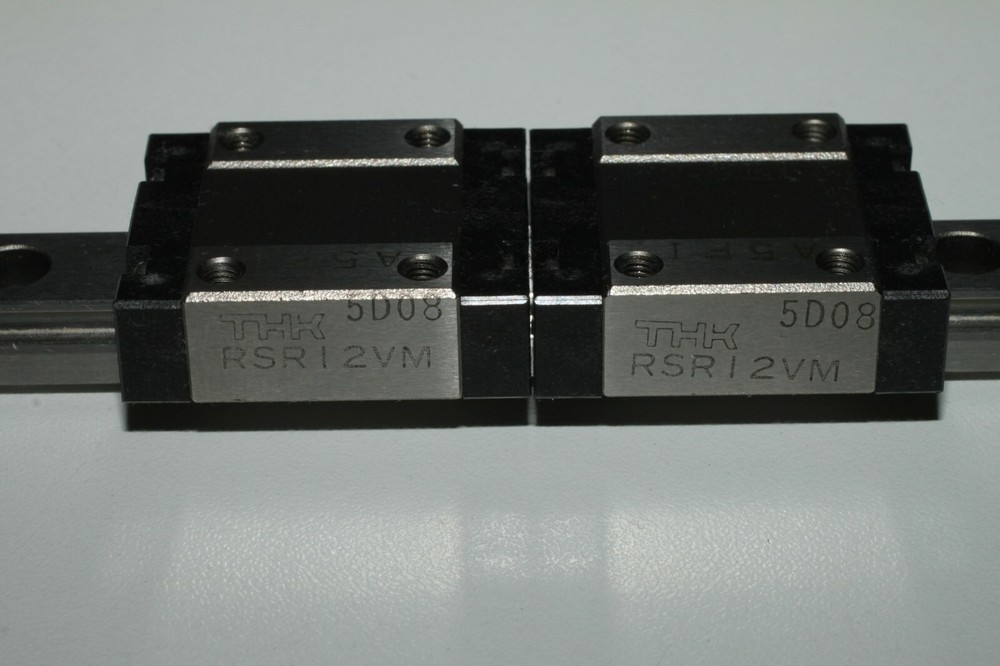 THK RSR12VM 10.5" Linear Slide Rail Assembly w/ 2 Blocks