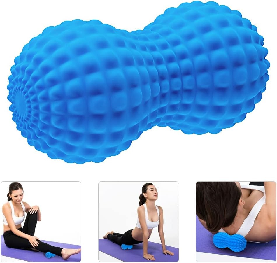 Peanut Massa Ball, Double Lacrosse Massa Roller Balls, Deep