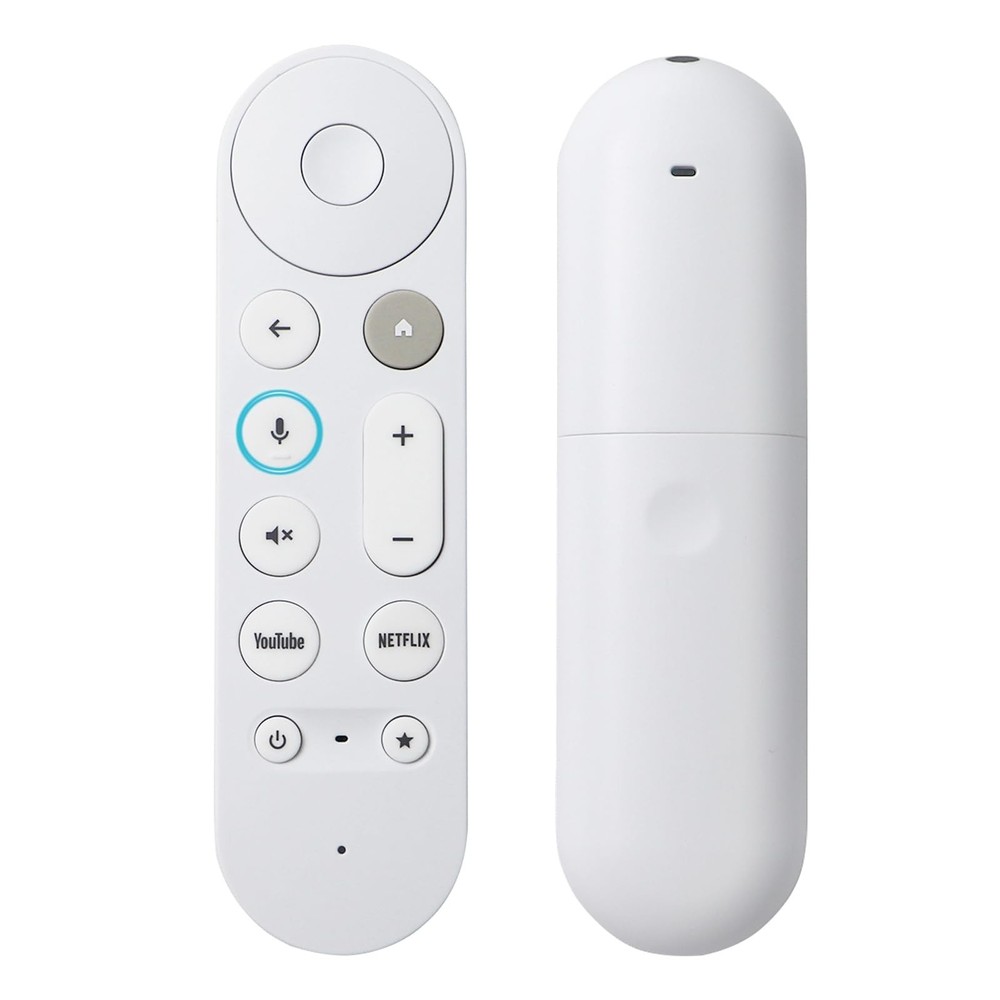 New Replacement Google TV Streamer 4K Voice Smart Remote Control, White