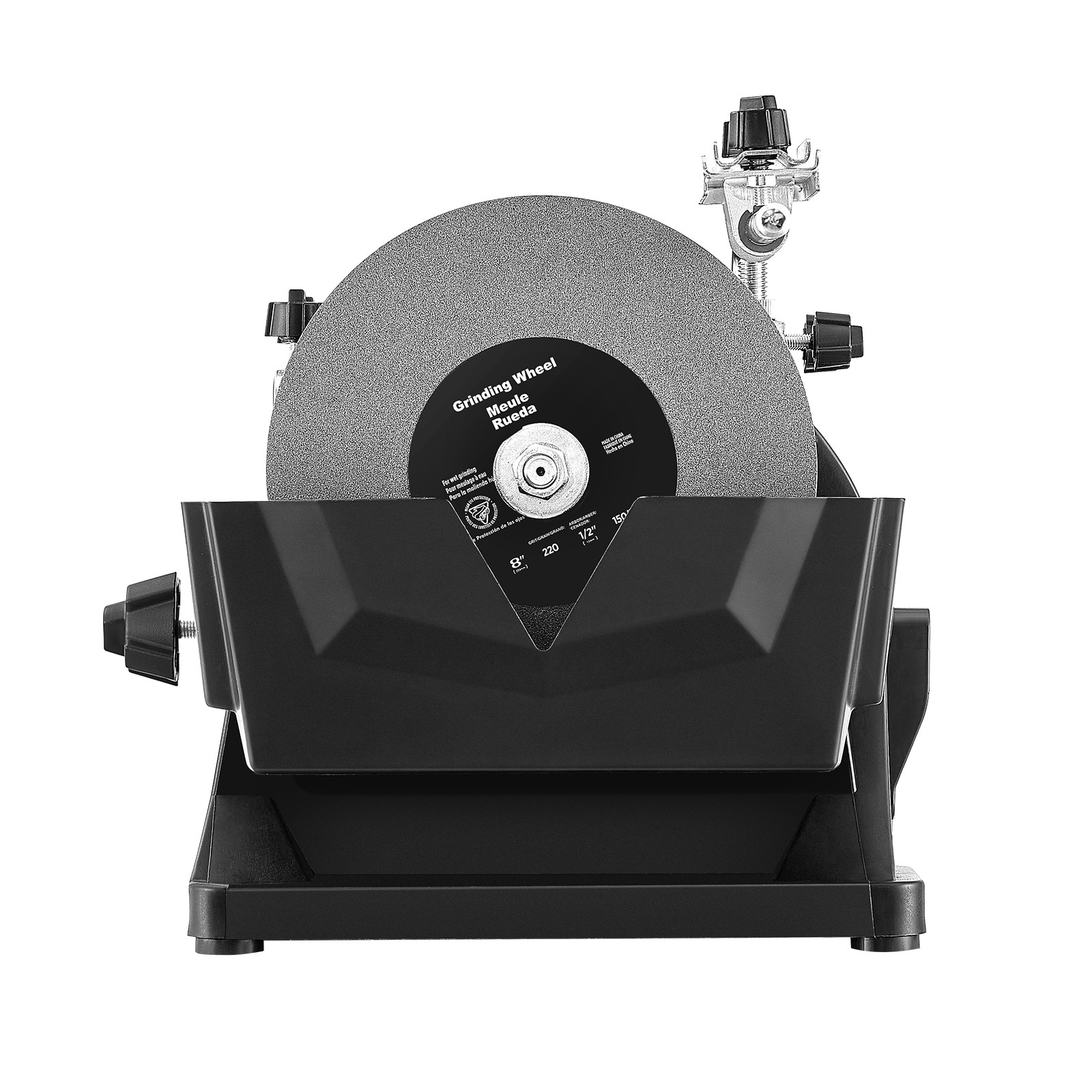 Uimoso 8-Inch Water-Cooled Wet Sharpening System 155RPM Bench Grinder for Blades