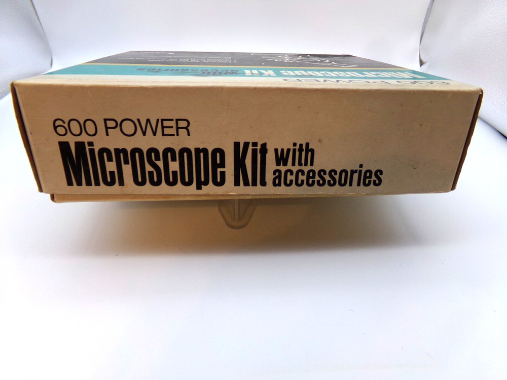 Vintage JC Penny 600 Power Microscope
