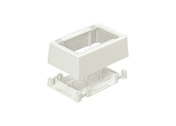 Panduit Pan-Way Fast-Snap Surface Mount Outlet Box