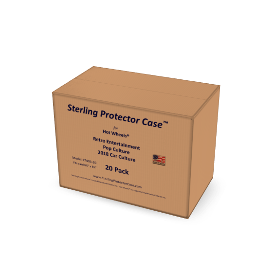 Sterling Protector Case for Hot Wheels Premium Line 20 Pack