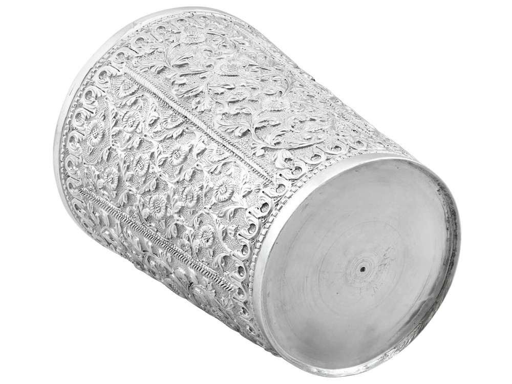Antique Indian Silver Beaker