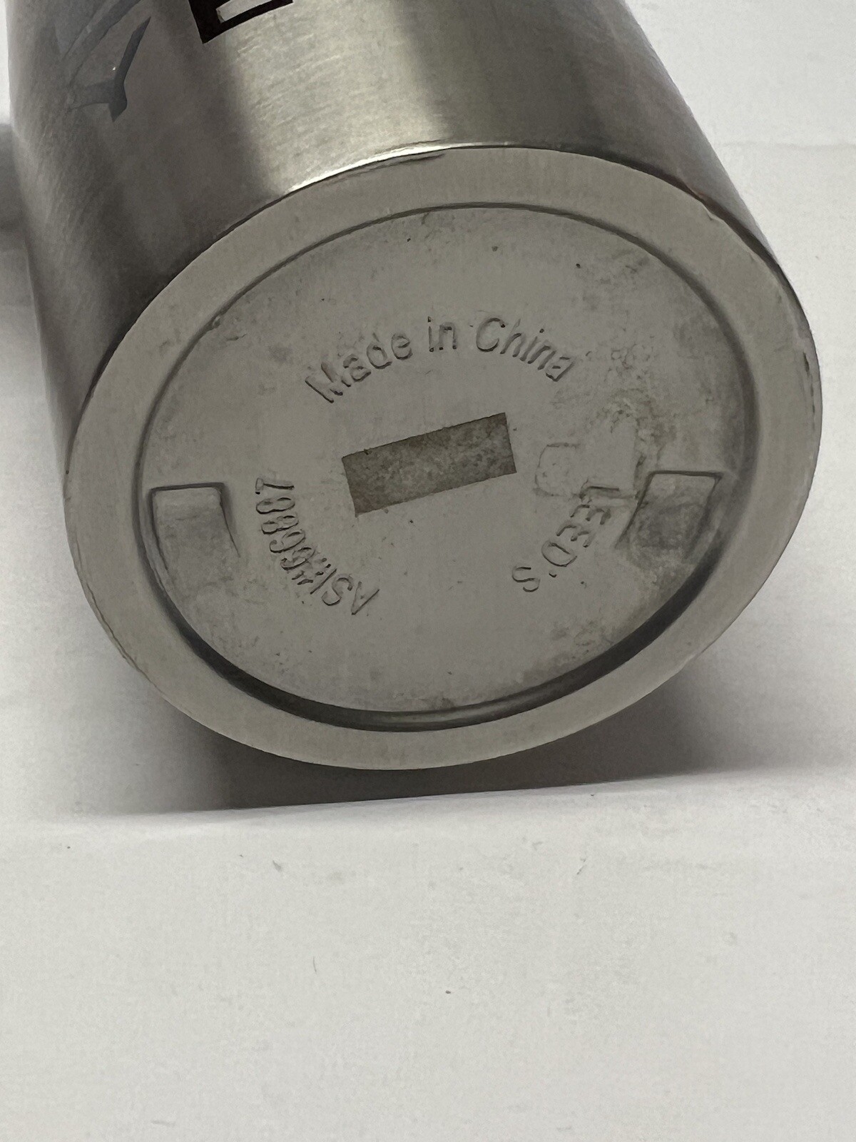 Ford Mustang 50 Years Anniversary 20 Oz Logo Silver Stainless Steel Tumbler Mug