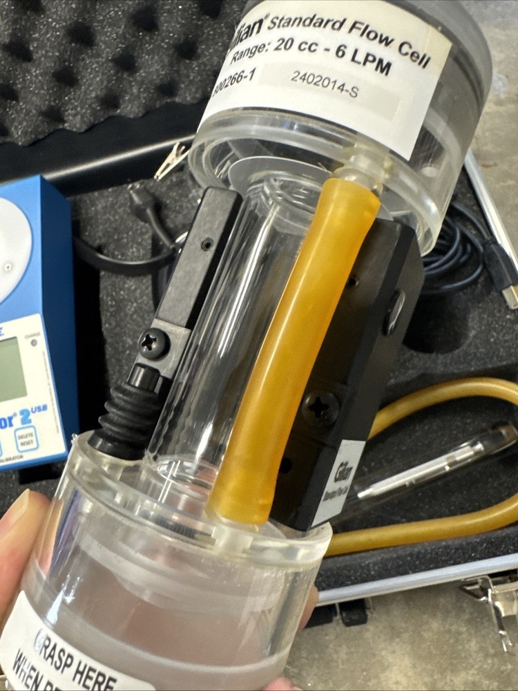 Sensidyne Gilian Gilibrator-2 Primary Flow Calibrator With Case Untested