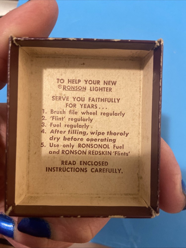 Ronson Vintage Cigarette Lighter