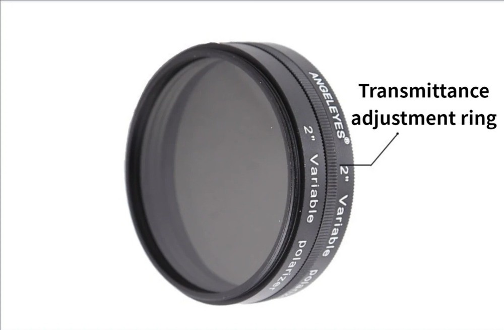 2'' Filter Variable Polarizing for Astronomy Monocular Telescope & Eyepiece