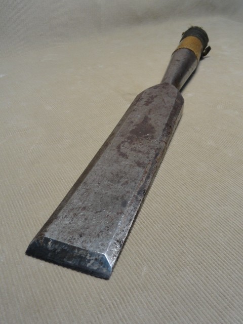 PS&W Co Heavy Framing Socket Mortise Chisel 2" Timber Frame Slick GOOD ONE 'P2'