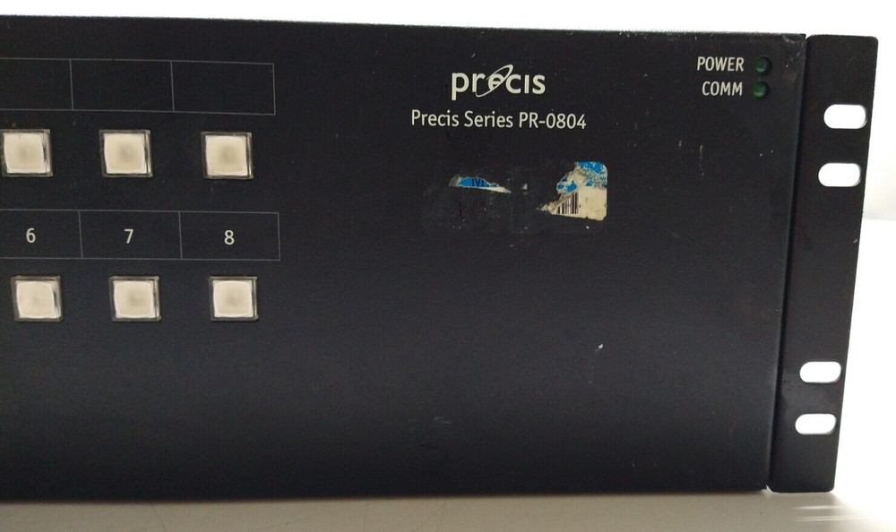 AutoPatch Precis Series 8 Channel Video and Audio Switch