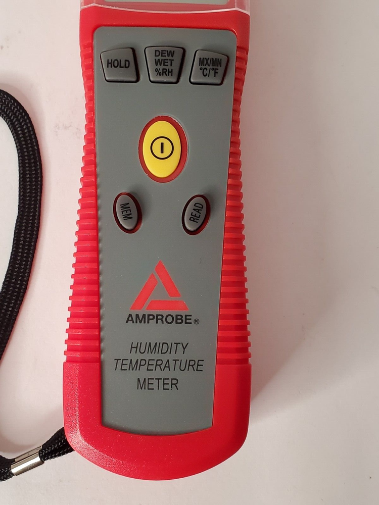 Amprobe THWD-2 Temperature Humidity Probe with Case - Tested & Working