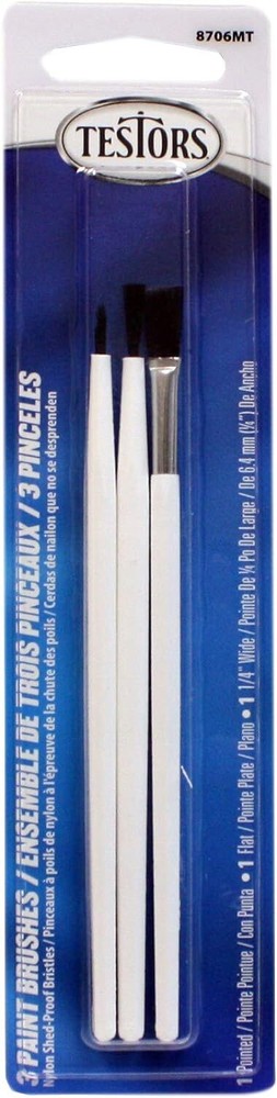 Testors Paint Brush kit Multicolor