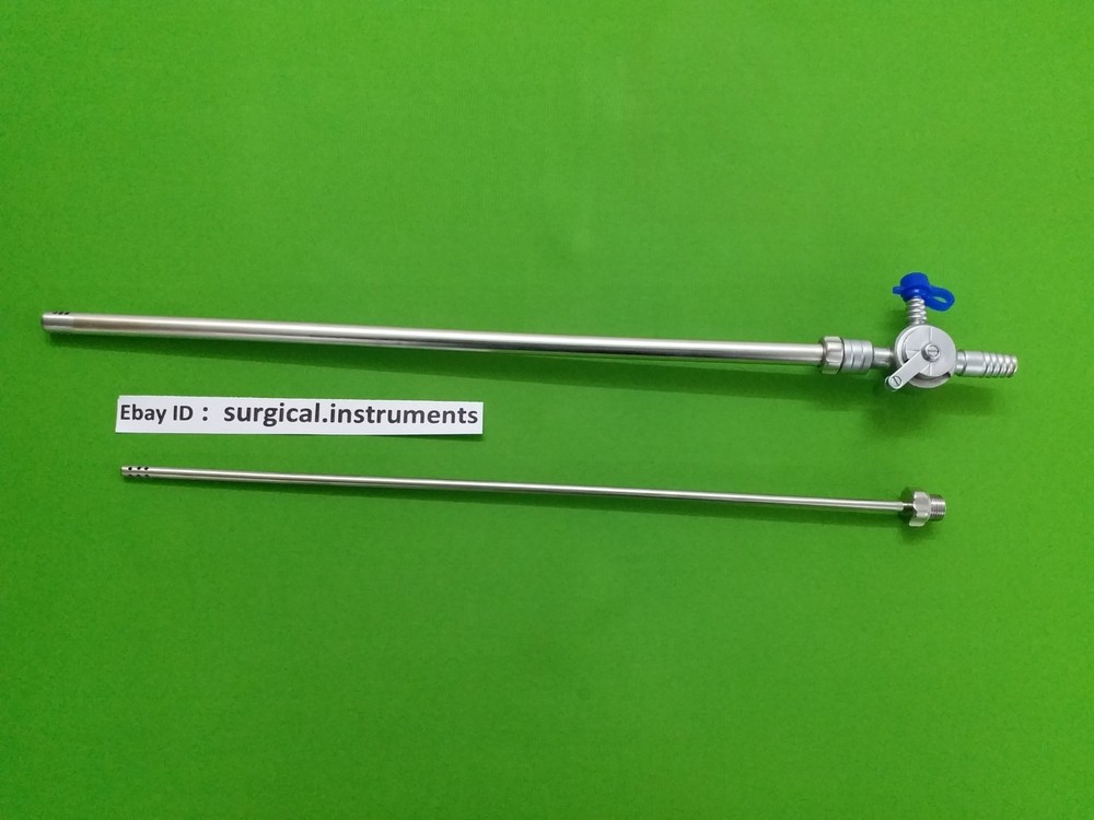 2pc Laparoscopic Suction Irrigation Cannula 10mmx330mm Endoscopic Instruments