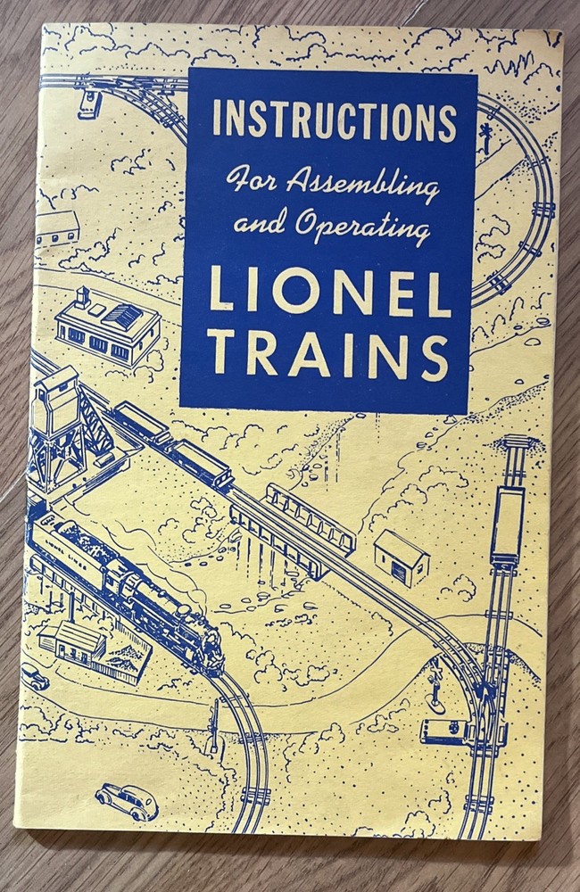 Instructions For Assembling and Operating Lionel Trains - 1948