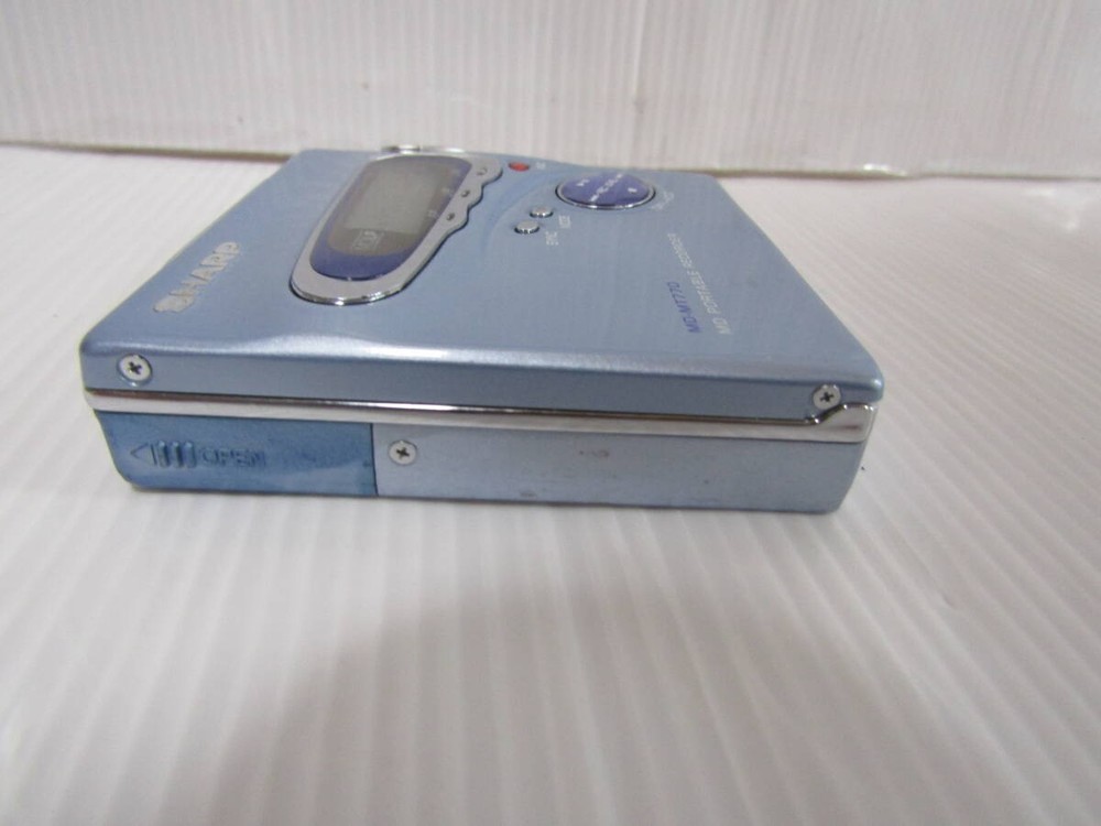 Sharp MD-MT770 MD Recorder Portable Player Untested Junk From Japan