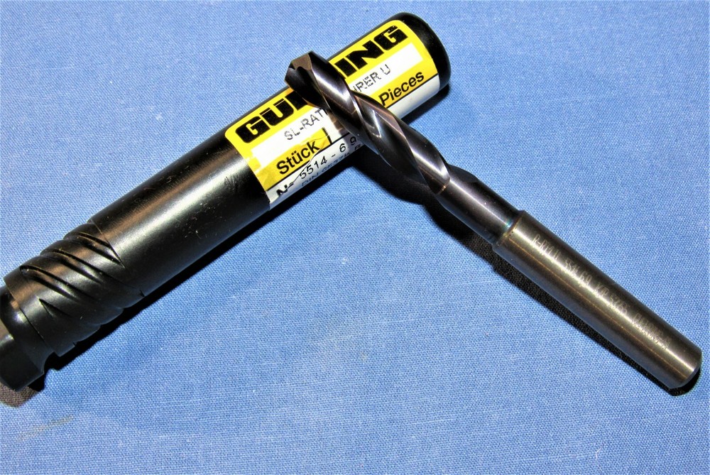 NEW GUHRING 6.9 mm (.2716") 140° Solid Carbide Screw Machine drill