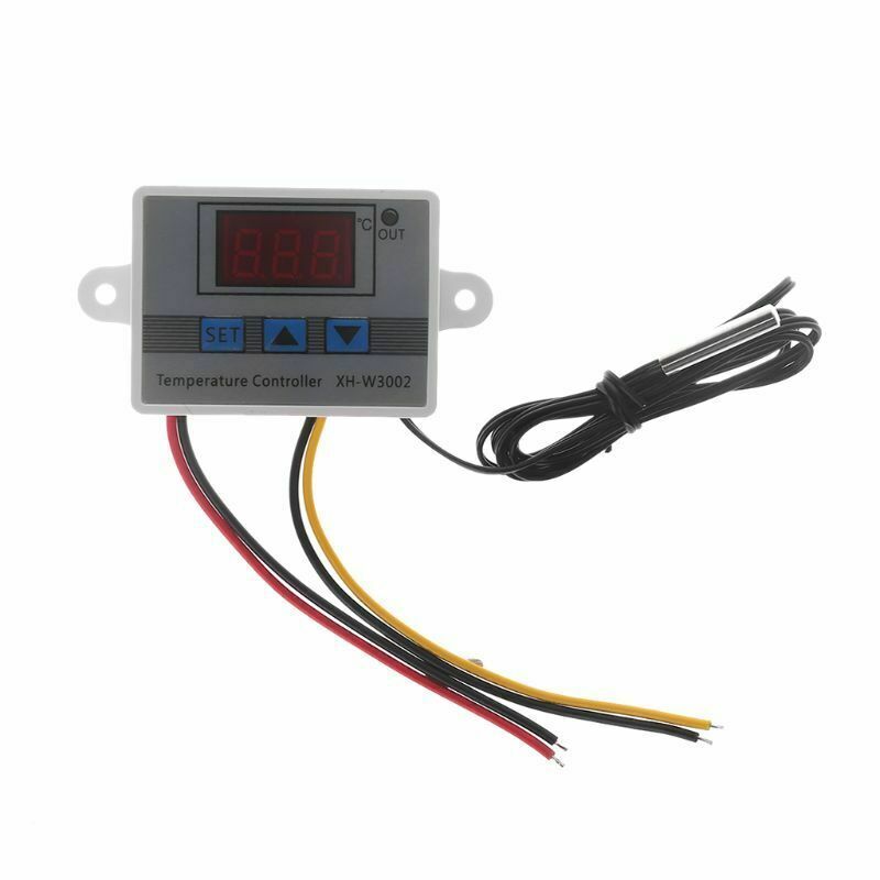 110 220V Pro W3002 Digital Temperature LED Thermostat Regulator Switch Tester