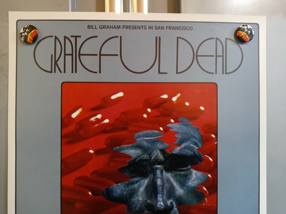 GratefuL Dead HumbLe Pie BG205-2 BiLL Graham FiLLmore PoSter