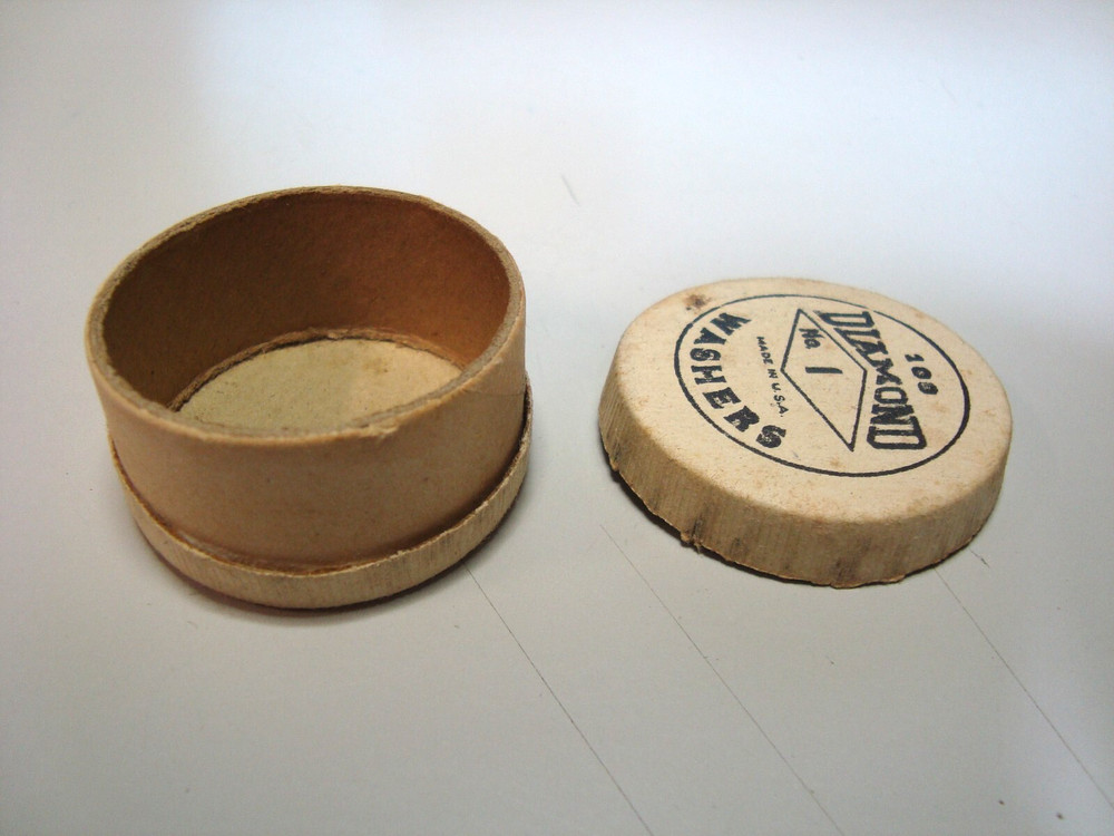 Diamond No. 1 Washers, Vintage, Empty Box, Probably from 1950's (1075Cc)