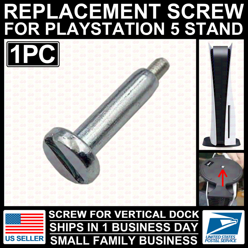 Stand Screw for PlayStation 5 PS5 Base Replacement Fat Veritcal Dock Base